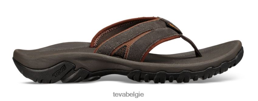 katavi 2 string Teva P80FL054 schoenen zwarte olijf