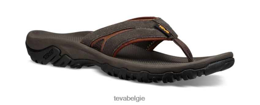 katavi 2 string Teva P80FL054 schoenen zwarte olijf