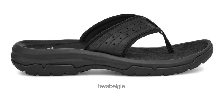 langdon flip Teva P80FL0410 schoenen echt zwart - Klik op de afbeelding om het venster te sluiten