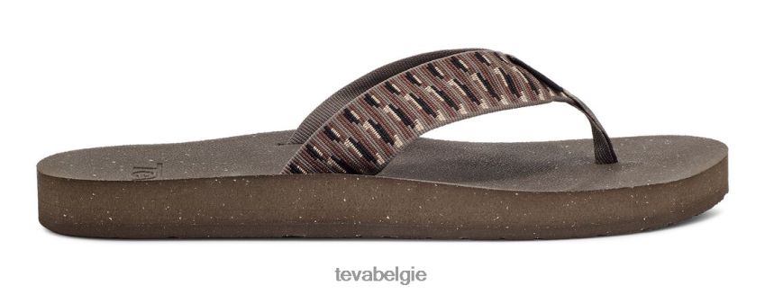 opnieuw omdraaien Teva P80FL0319 schoenen stapels bruin