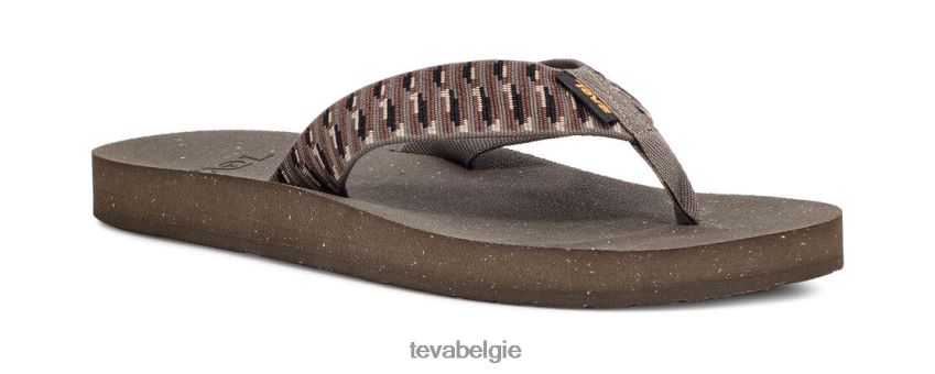 opnieuw omdraaien Teva P80FL0319 schoenen stapels bruin