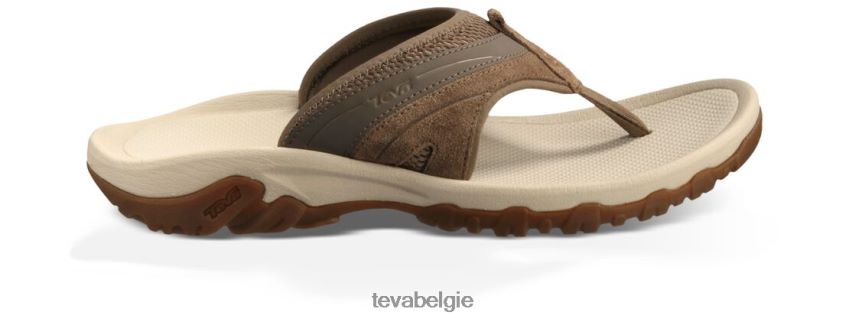 pyjama Teva P80FL0406 schoenen bruin