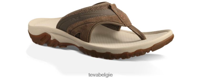 pyjama Teva P80FL0406 schoenen bruin