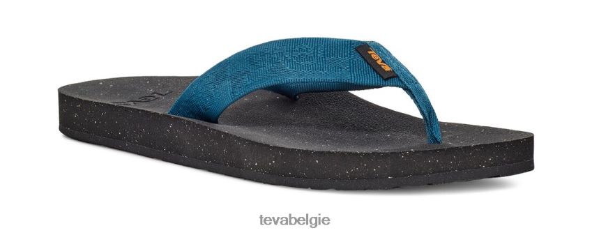 textuur blauwe reflip Teva P80FL0315 schoenen teva textuur blauw