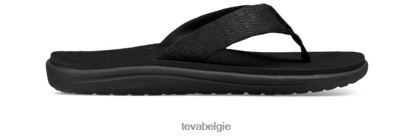 voya flip Teva P80FL068 schoenen baksteen zwart