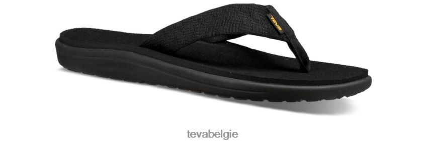 voya flip Teva P80FL068 schoenen baksteen zwart