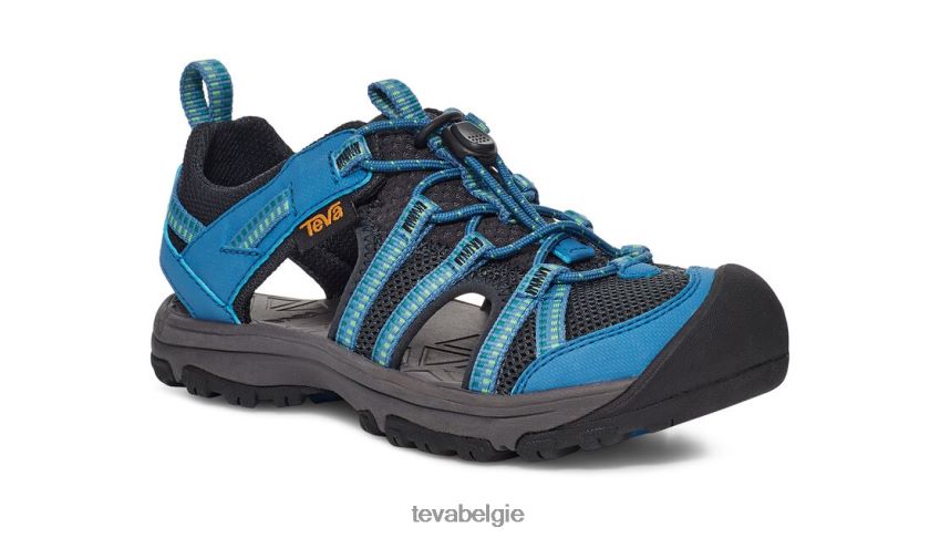 lamantijn Teva P80FL0268 schoenen blauw grafiet