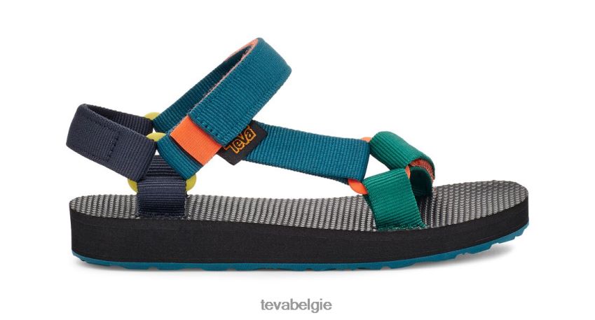 origineel universeel Teva P80FL0281 schoenen blauw koraal multi - Klik op de afbeelding om het venster te sluiten