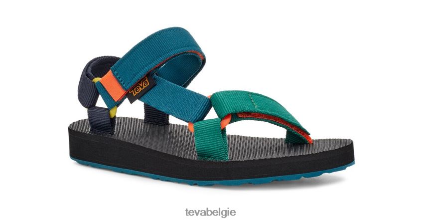 origineel universeel Teva P80FL0281 schoenen blauw koraal multi