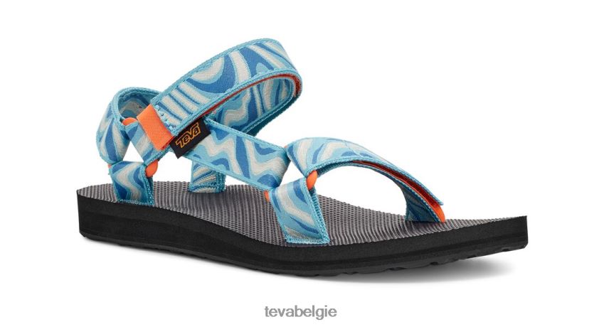 originele universele zappy Teva P80FL0180 schoenen vallarta blauw