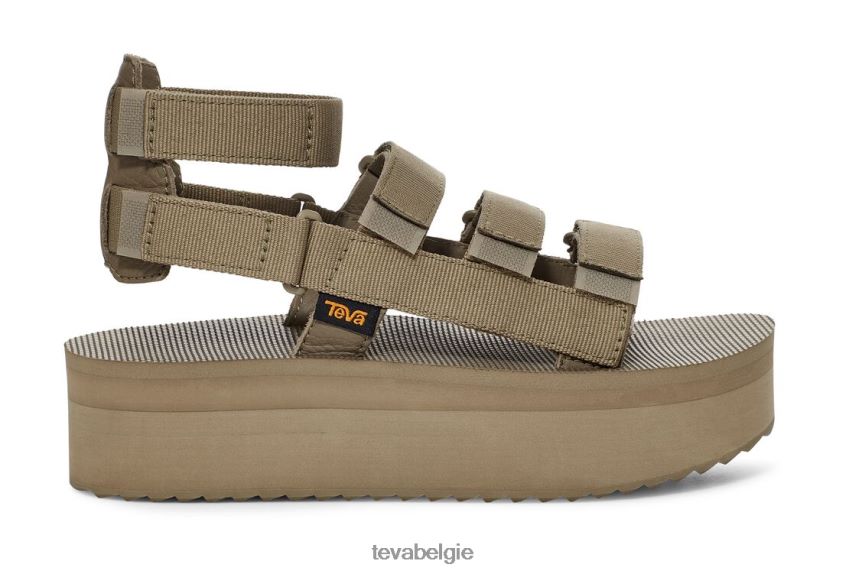 platte mevia Teva P80FL0135 schoenen aloë