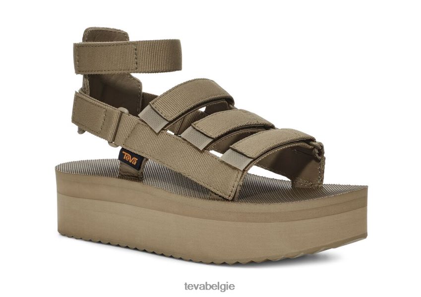 platte mevia Teva P80FL0135 schoenen aloë