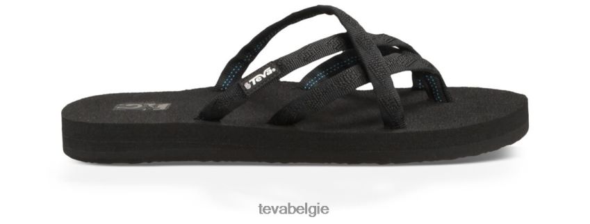 Olowahu Teva P80FL0103 schoenen mix b zwart op zwart