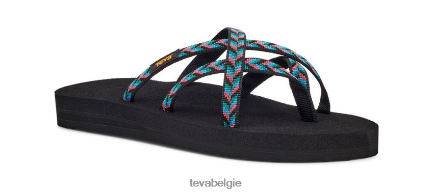 Olowahu Teva P80FL0108 schoenen retro geometrische multi