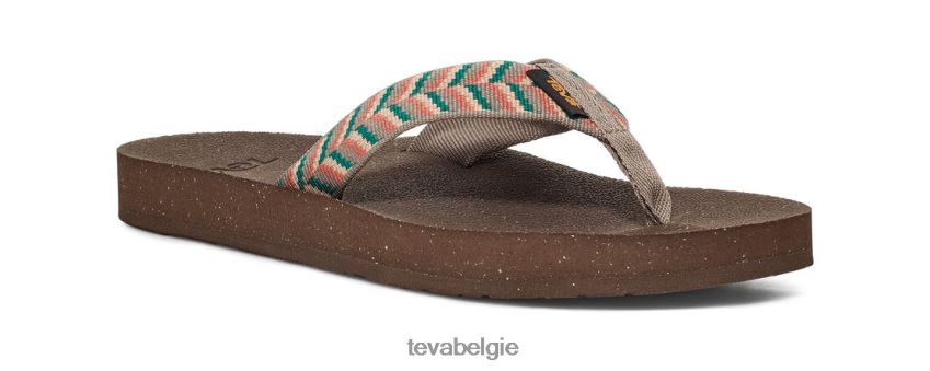 opnieuw omdraaien Teva P80FL0452 schoenen retro geometrisch neutraal