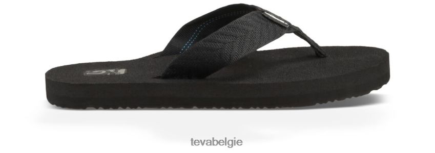 pap ii Teva P80FL0386 schoenen bladeren zwart