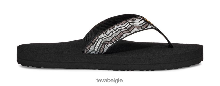 pap ii Teva P80FL0388 schoenen segmenten zwartgrijs