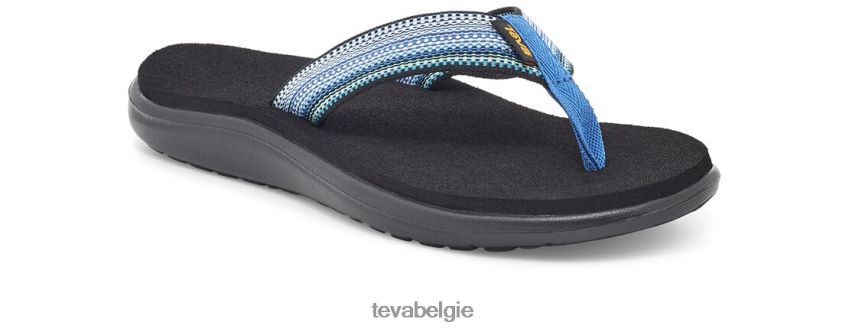 voya flip Teva P80FL0189 schoenen verf sporen blauw