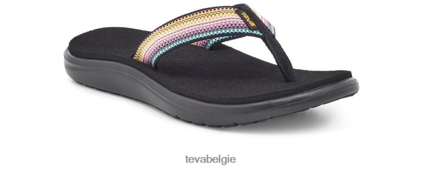 voya flip Teva P80FL0190 schoenen anti-zwart multi