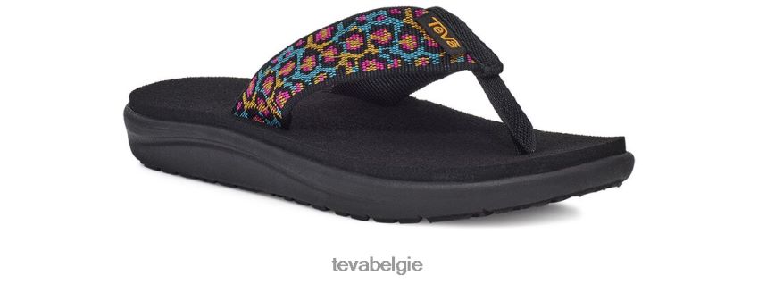 voya flip Teva P80FL0478 schoenen dorinda zwart multi